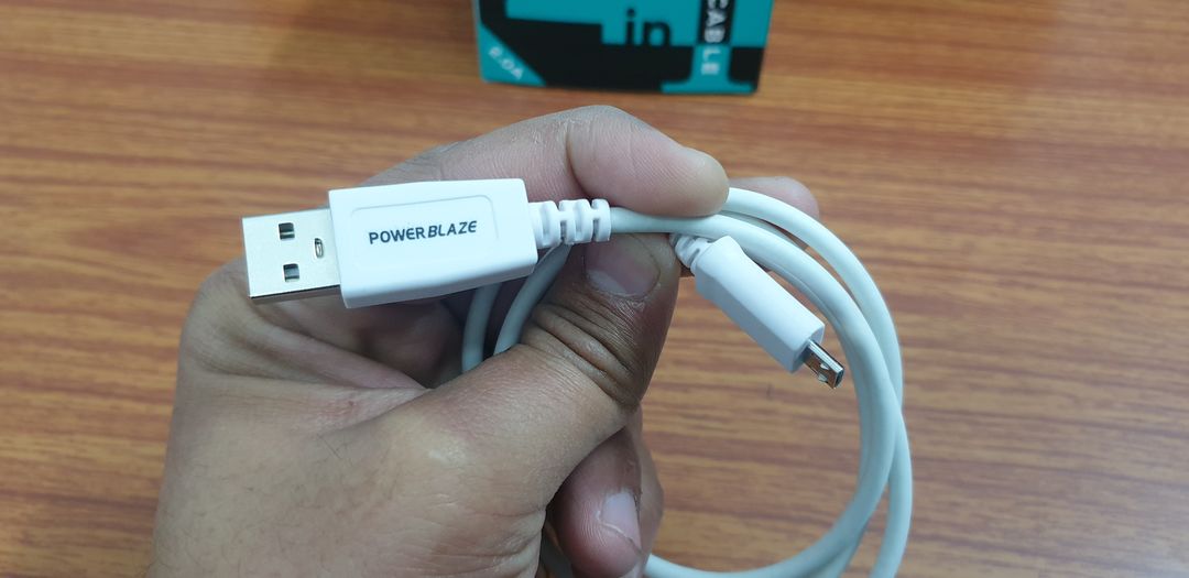 powerblaze 2.0 amp micro USB cable uploaded by Anaika Business solutions on 9/4/2021