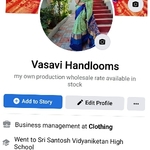 Business logo of Vasavi Handlooms