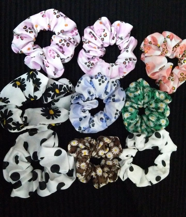 Cute scrunchies 💗 uploaded by business on 9/4/2021