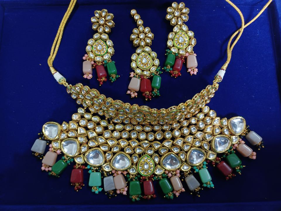 Post image We are a genuine kundan Jewellery manufacturer in mumbai,we even make customized designs on order basis.