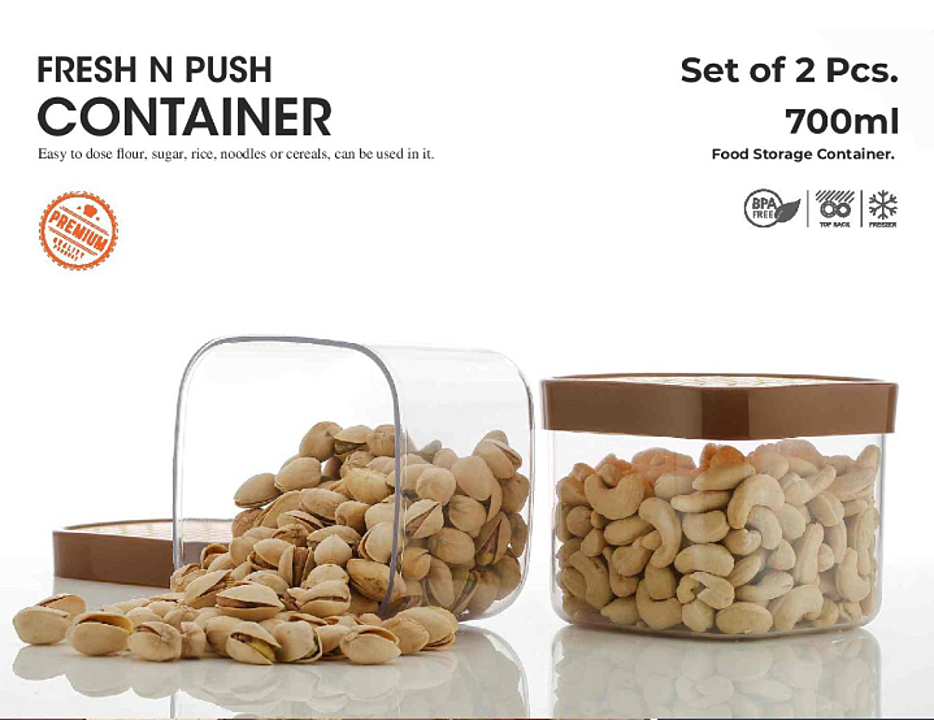 Fresh N push container 630 ml  uploaded by business on 9/6/2020