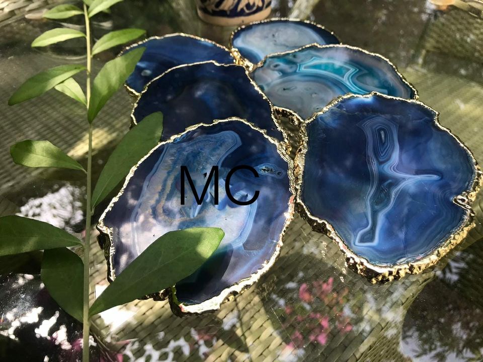 Original Agate Coaster uploaded by Creative Arts Co on 9/5/2021