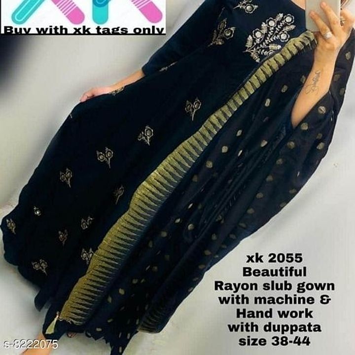 Designer Womens Kurta Set
Kurta Fabric: Rayon
Fabric: Rayon
Sleeve Length: Three-Quarter Sleeves
 uploaded by Naqvi Online on 9/6/2020