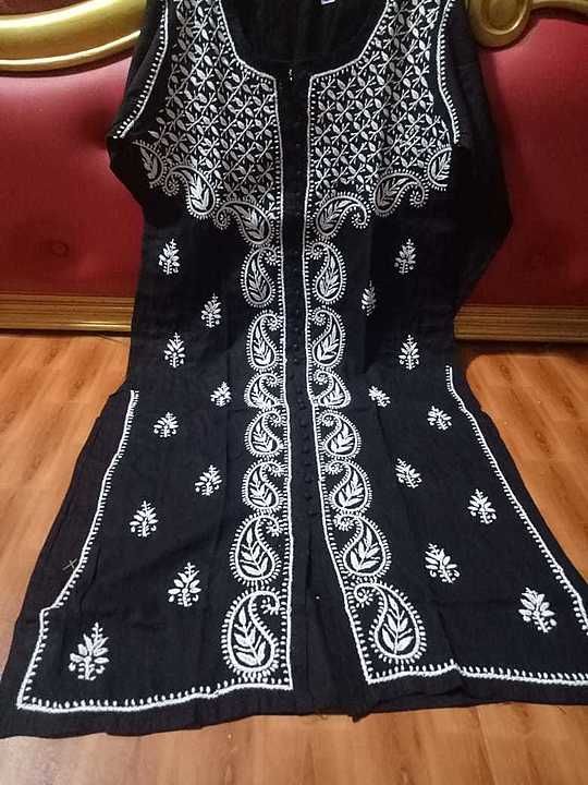 Post image Hey! Checkout my new collection called Lucknowi Chikan handwork kurti.