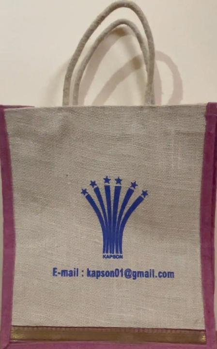 Eco-friendly jute bag uploaded by business on 9/5/2021