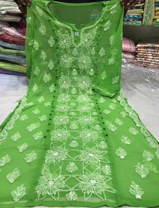 Post image Centre panel kurtiFabric GeorgetteLength 46Size 38 to 44Rs.1550/-free shipping
Gp-MCH