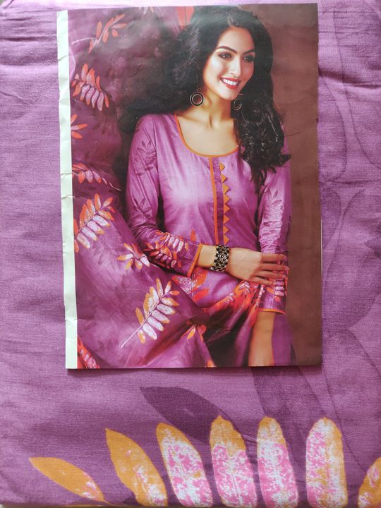 Unstitched dress material uploaded by Shivalik fashion garments on 9/5/2021