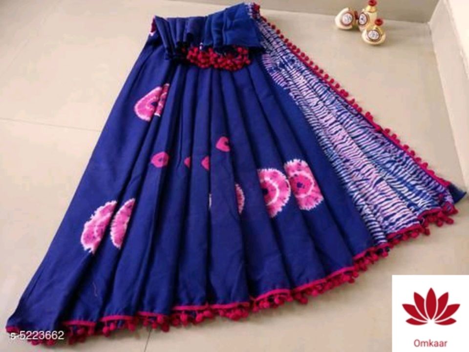 Women's cotton saree uploaded by Omkaar on 9/5/2021
