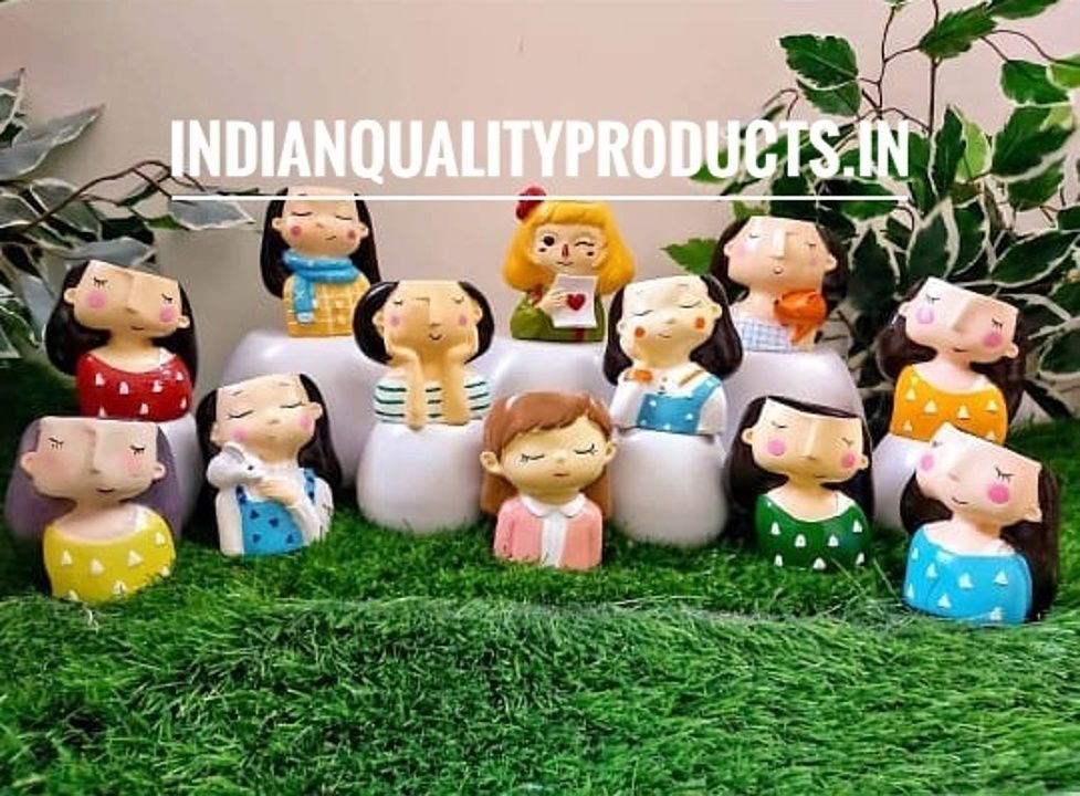 Miniature Resins planters pots uploaded by business on 9/6/2020