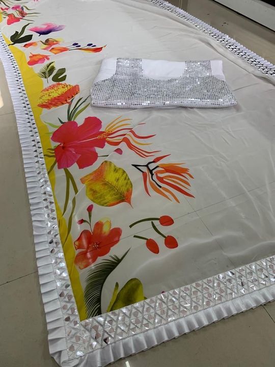 Sarees uploaded by MS Collection's on 9/5/2021