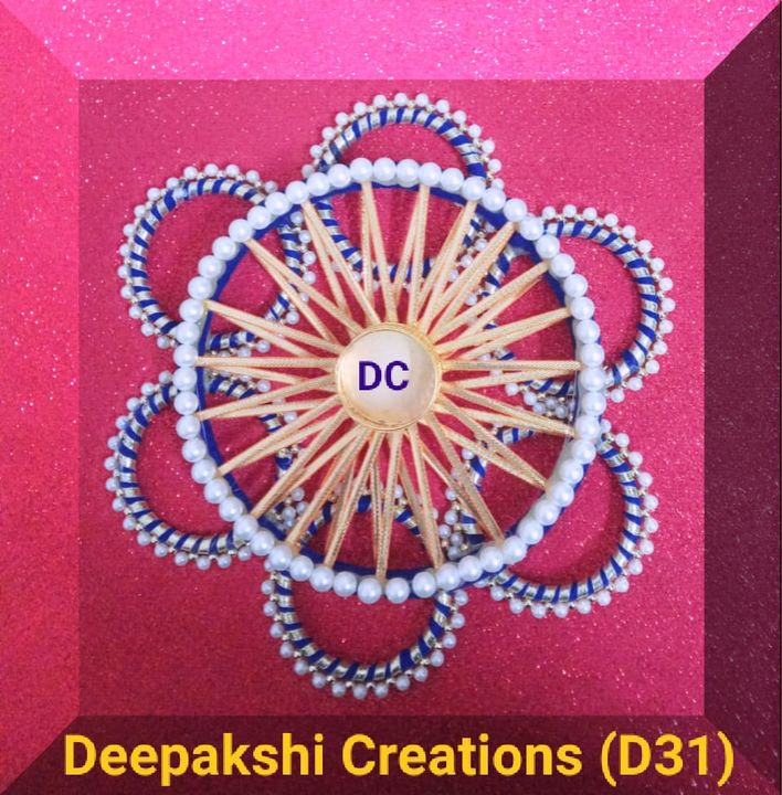 White Pearl T-Light Diya Holder uploaded by Deepakshi Creations on 9/5/2021