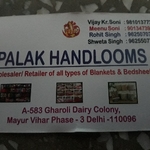 Business logo of Palak handlooms