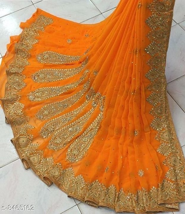 Post image Catalog Name: Sarees
Saree Fabric: Silk Blend
Blouse: Running Blouse
Blouse Fabric: Silk Blend
Multipack: Single
Sizes: 
Free Size(saree with runing blouse length:6.3m)
Dispatch: 2-3 Days
Easy Returns Available In Case Of Any Issue