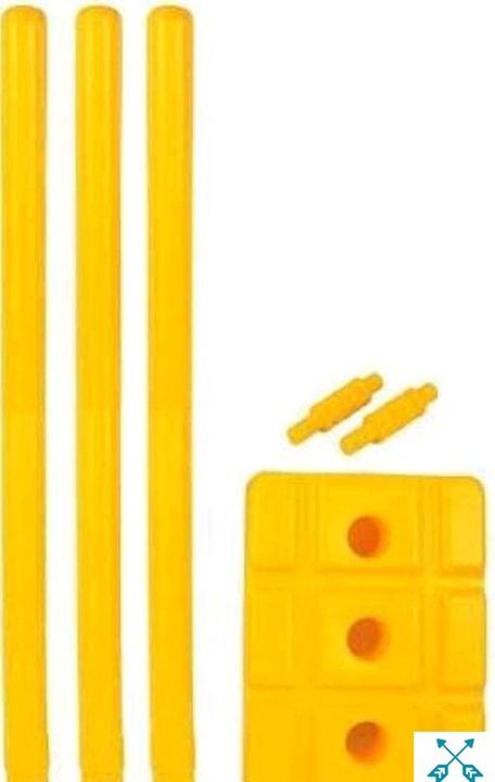 Yellow PVC Wickets uploaded by A.G.S. Comforts Enterprises on 9/5/2021