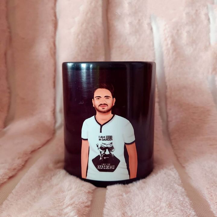 Digital painting printed on mug uploaded by Mimeographic mill on 9/5/2021