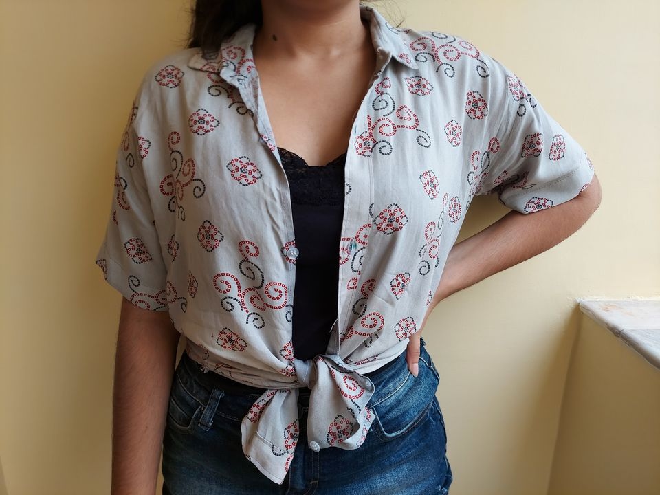 Bandhani printed shirt  uploaded by business on 9/5/2021