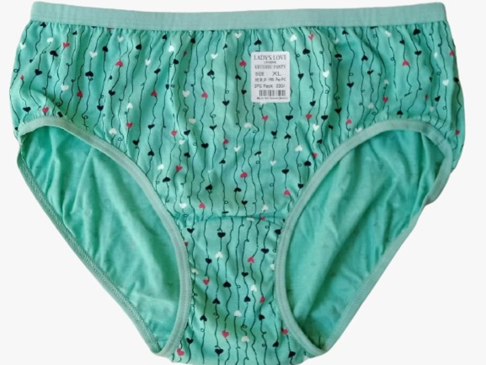 Printed Cotton Women Panties uploaded by Amit Garments on 9/5/2021