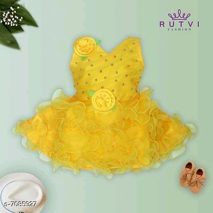 Fancy Baby Frock
 uploaded by RV Collection on 9/6/2020