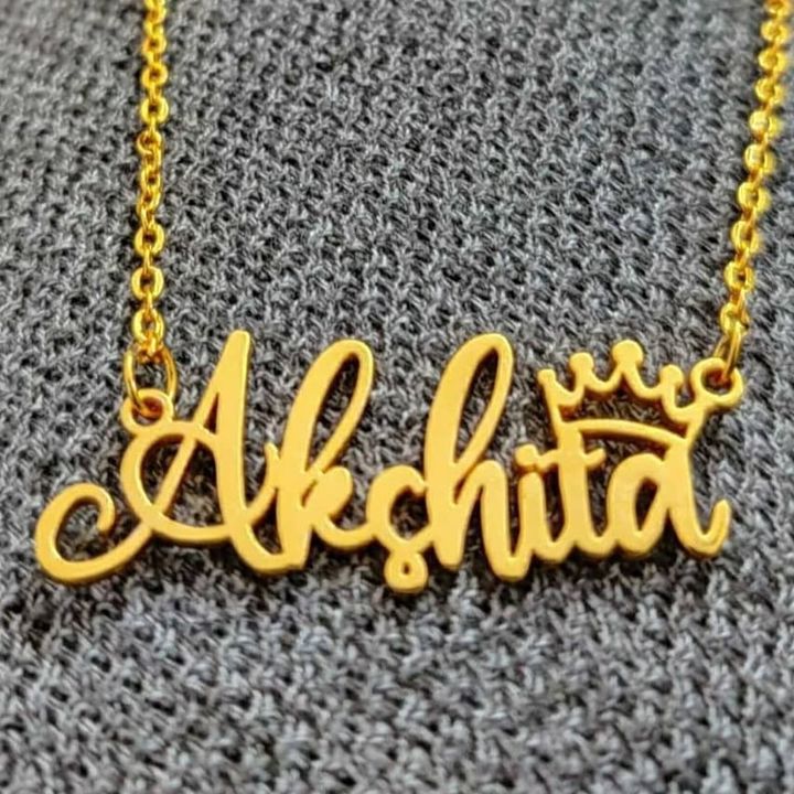 Customized name pendent uploaded by amYRA gifts on 9/5/2021