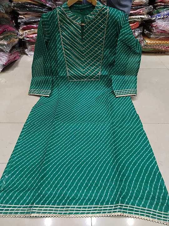 New 😍😍😍😍
Designs Kurtis 

Fabric kota doriya motra
 new designs 
With lining fabric cotton 
 uploaded by Fashion gallery on 9/6/2020