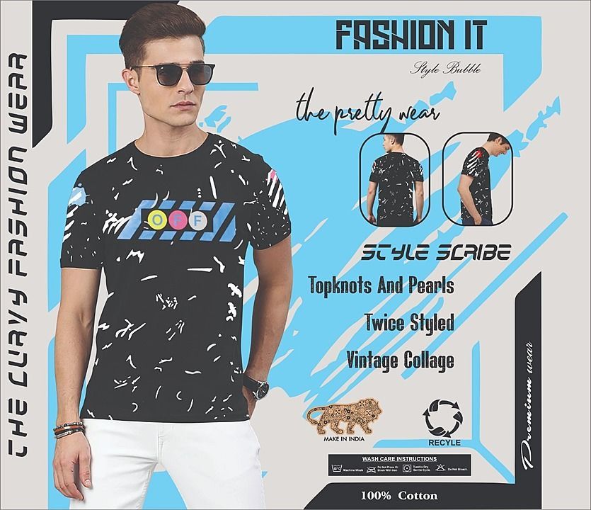 Fashion It T.shirt 
Size. L , XL uploaded by WESH GARMENT  on 9/6/2020