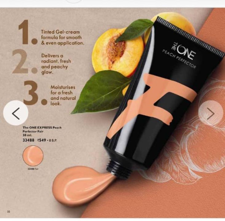 The ONE EXPRESS Peach Perfector Fair uploaded by Oriflame on 9/6/2021