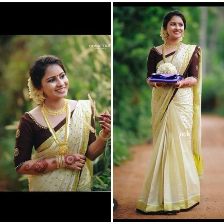 Kerala saree uploaded by business on 9/6/2021