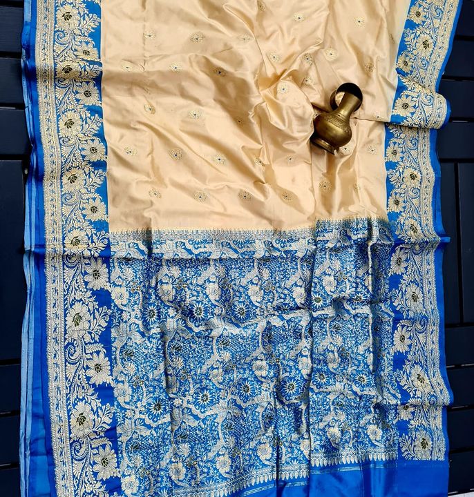 Pure silk saree uploaded by business on 9/6/2021