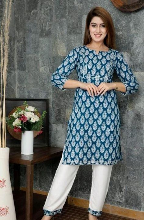 Kurti set uploaded by Royal Angal Collection on 9/6/2021