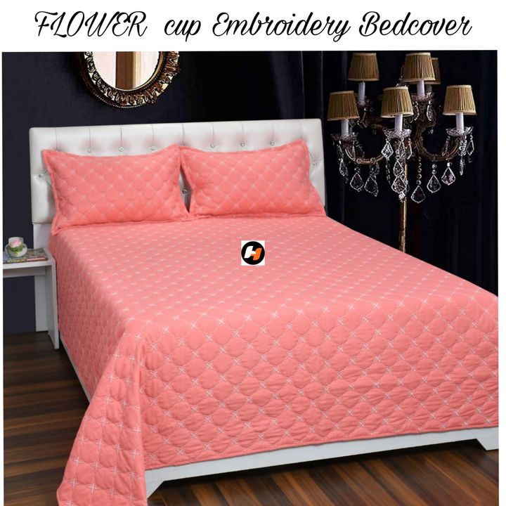 Bedcover with pillow cases uploaded by SIMMI INTERNATIONAL on 9/6/2021