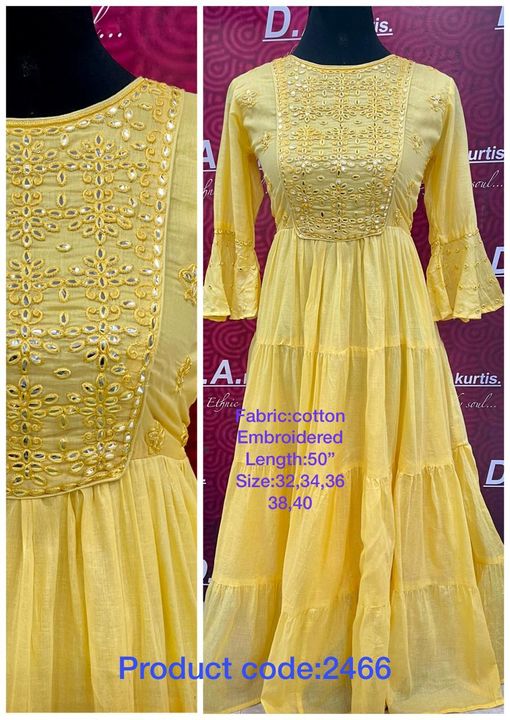 Anarkali style uploaded by Sumee Songthing on 9/6/2021