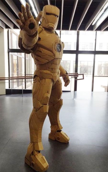 Iron man Paper costume uploaded by Kala thinker Handmade shopping on 9/6/2021