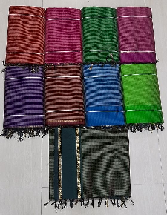 Sk kattam sarees uploaded by business on 9/6/2020