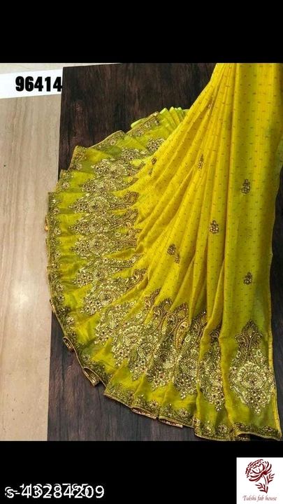 1000 butti saree with keti silk blouse piece  uploaded by Tulshi fab house on 9/6/2021