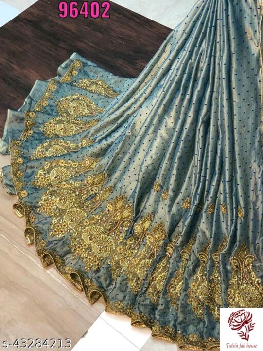 1000 butti saree with keti silk blouse piece  uploaded by business on 9/6/2021