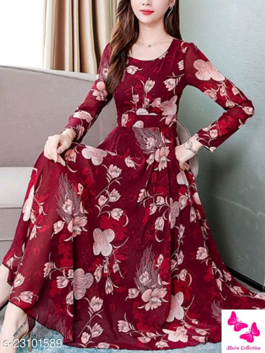 Fancy Retro women dresses uploaded by Maira collection on 9/6/2021