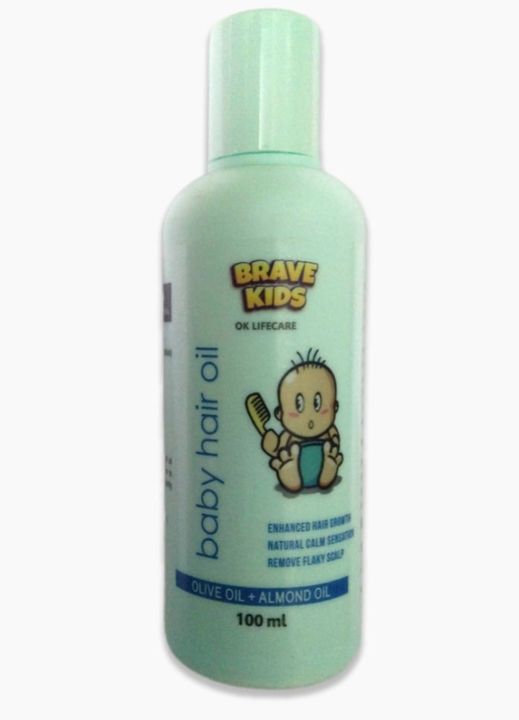Brave Kids Baby Hair Oil 100ML uploaded by Socollections on 9/6/2021