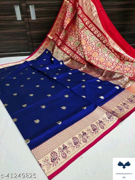silk sari with Blouse uploaded by India store on 9/7/2021