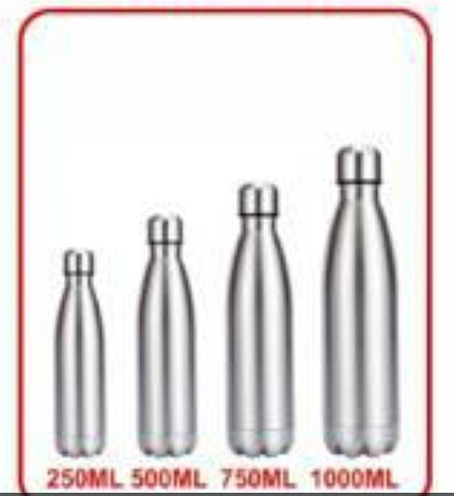 Stainless steel water bottle uploaded by SAVITHA METAL on 9/6/2020