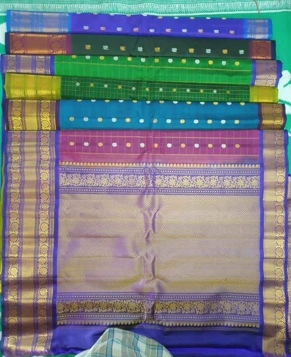 self big border sarees uploaded by business on 9/7/2021