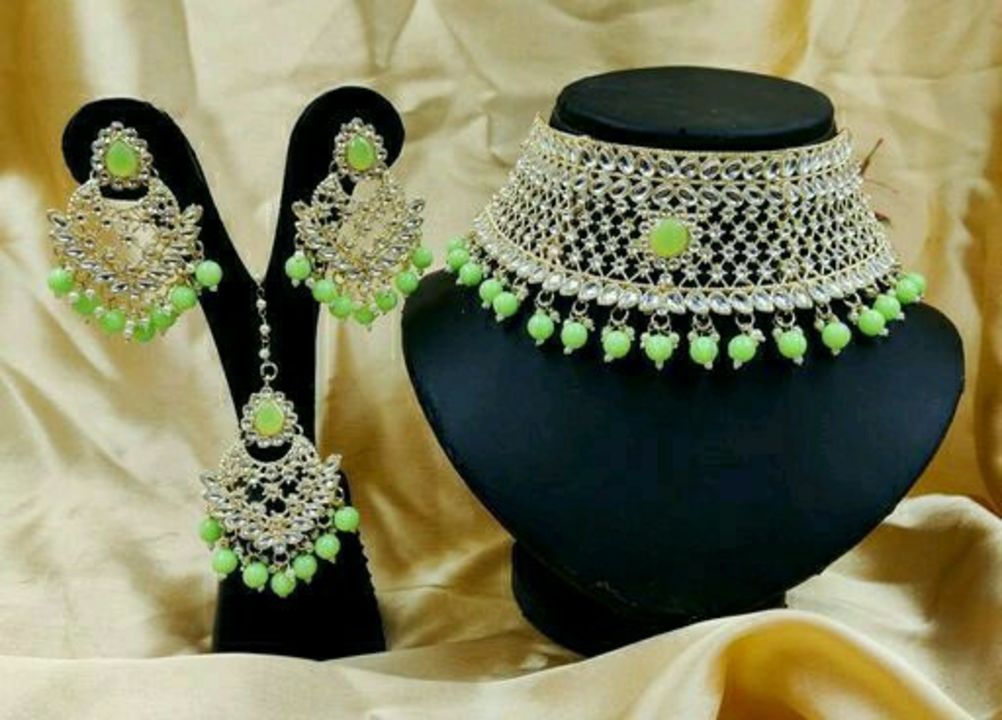 ChokerSet Jewellery women's uploaded by New Mumbai Fashion on 9/7/2021