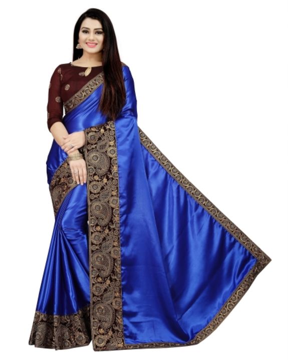 GONDALIYA Embroidered Bollywood Poly Silk Saree uploaded by business on 9/7/2021