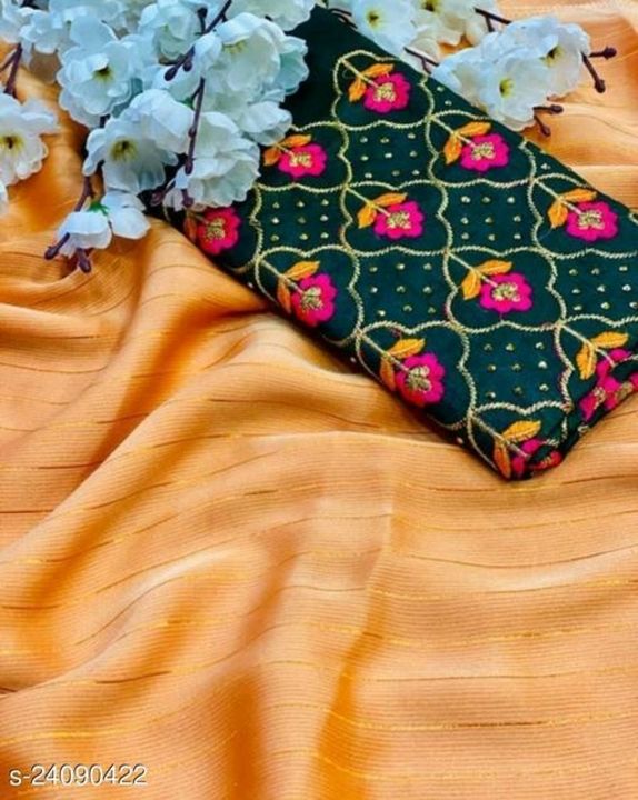 Trendy Attractive Sarees uploaded by Fusion Luxura on 9/7/2021