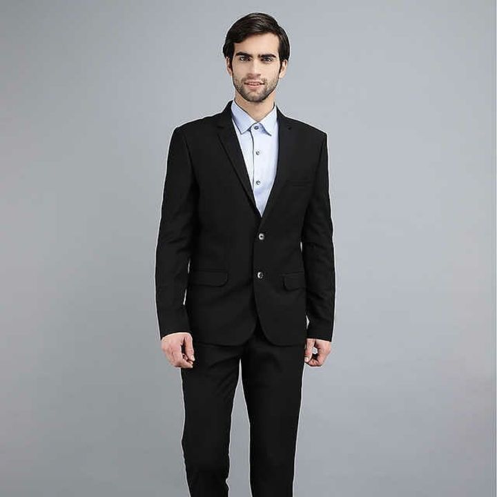 Rmv garments men's black 2 piece suit uploaded by business on 9/7/2021