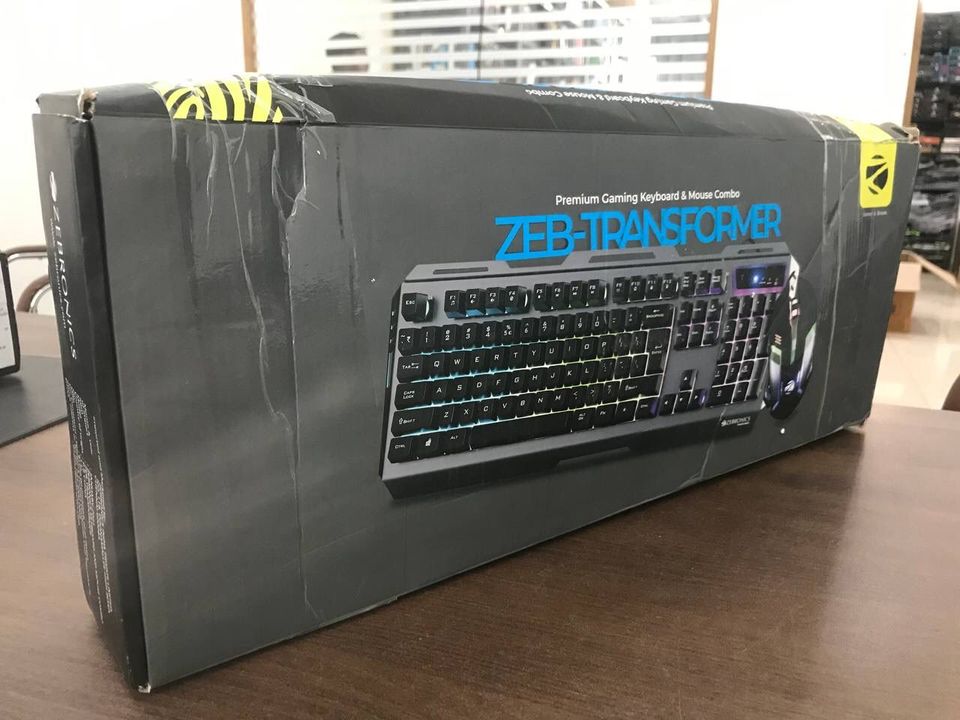 Zebronics zeb transformer keyboard mouse combo new uploaded by business on 9/7/2021