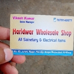 Business logo of Haridwar wholesale Shop
