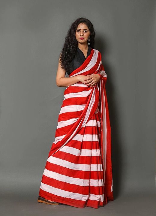 Cotton saree uploaded by business on 9/7/2020