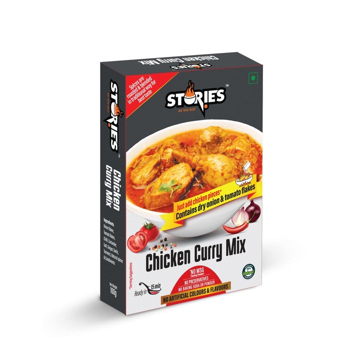 Stories Chicken Curry Mix uploaded by business on 9/7/2021