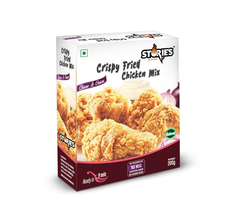 Stories Cheese & Onion Crispy Fried Chicken Mix uploaded by business on 9/7/2021