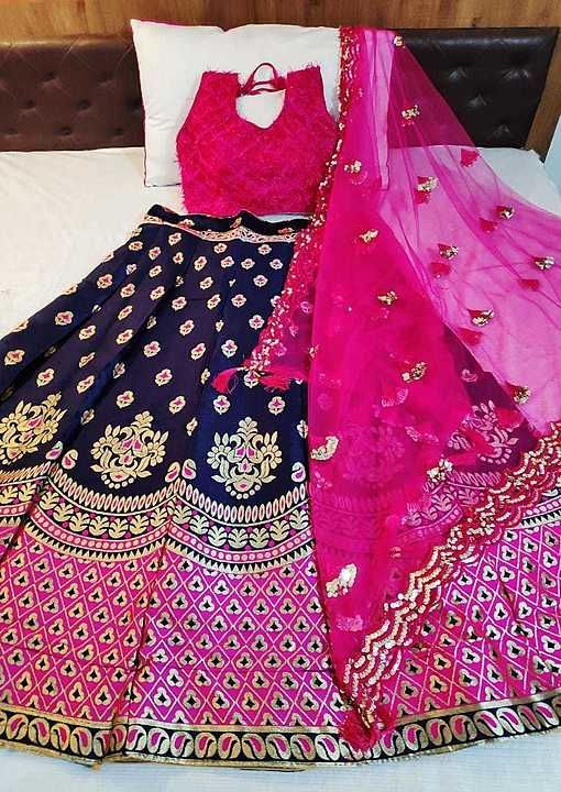 Lehenga With Stitched blouse and dupatta  uploaded by business on 6/1/2020